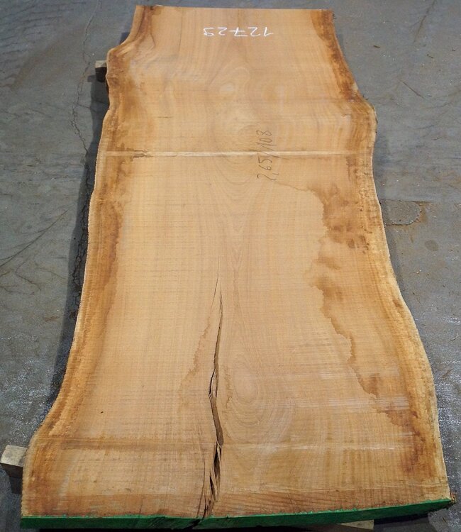 Sapeli Mahagoni, Tischplatte, ca. 2650 x 1080(1140) x 55 mm, 12729