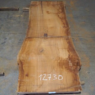 Sapeli Mahogany, table top, approx. 2650 x 920(1090) x 55 mm, 12730