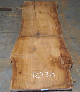 Sapeli Mahagoni, Tischplatte, ca. 2650 x 920(1090) x 55 mm, 12730