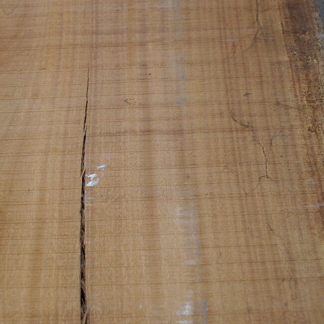 Sapeli Mahogany, table top, approx. 2650 x 920(1090) x 55 mm, 12730