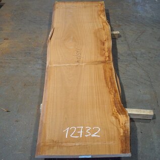 Sapeli Mahogany, table top, approx. 2650 x 740(810) x 55 mm, 12732