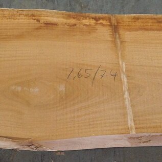 Sapeli Mahogany, table top, approx. 2650 x 740(810) x 55 mm, 12732