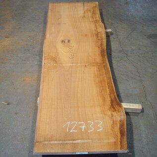 Sapeli Mahogany, table top, approx. 2650 x 790(850) x 55 mm, 12733