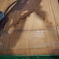 Sapeli Mahogany, table top, approx. 2650 x 660(800) x 55 mm, 12734