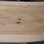 Olive ash, table top, approx. 2150 x 700 x 58 mm, 13266