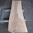 Olive ash, table top, approx. 2150 x 600 x 58 mm, 13265