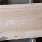 Olive ash, table top, approx. 2150 x 670 x 58 mm, 13261