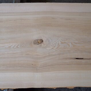 Olive ash, table top, approx. 2150 x 670 x 58 mm, 13261