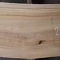 Olive ash, table top, approx. 2150 x 680 x 58 mm, 13260