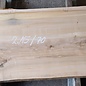 Olive ash, table top, approx. 2150 x 700 x 58 mm, 13258