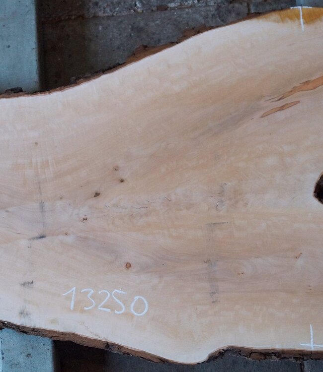Pearwood, fiddleback, approx. 1200 x 720/420 x 45 mm, 13250