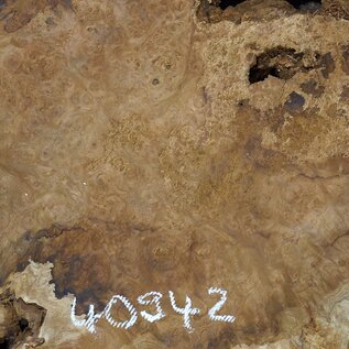 Amboina burl, approx. 930 x 640 x 55mm, 21,7kg