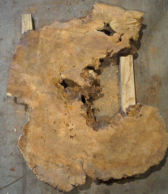 Amboina burl, approx. 1060 x 760 x 50mm, 20,9kg