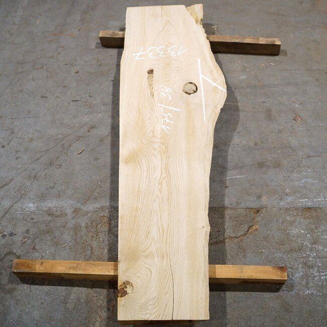 Eiche Bohle, ca. 1750 x 380(520) x 55 mm, 13337