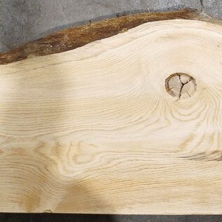 Oak table top, approx. 1750 x 490(580) x 55 mm, 13336