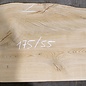 Oak table top, approx. 1750 x 550(620) x 55 mm, 13335