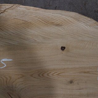 Oak table top, approx. 1750 x 550(620) x 55 mm, 13335