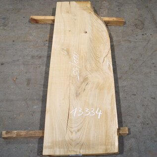 Oak table top, approx. 1750 x 550(600) x 55 mm, 13334