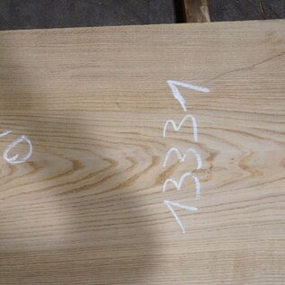 Oak table top, approx. 1600 x 600 x 55 mm, 13331