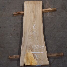 Oak table top, approx. 1400(1600) x 360(420) x 55 mm, 13329