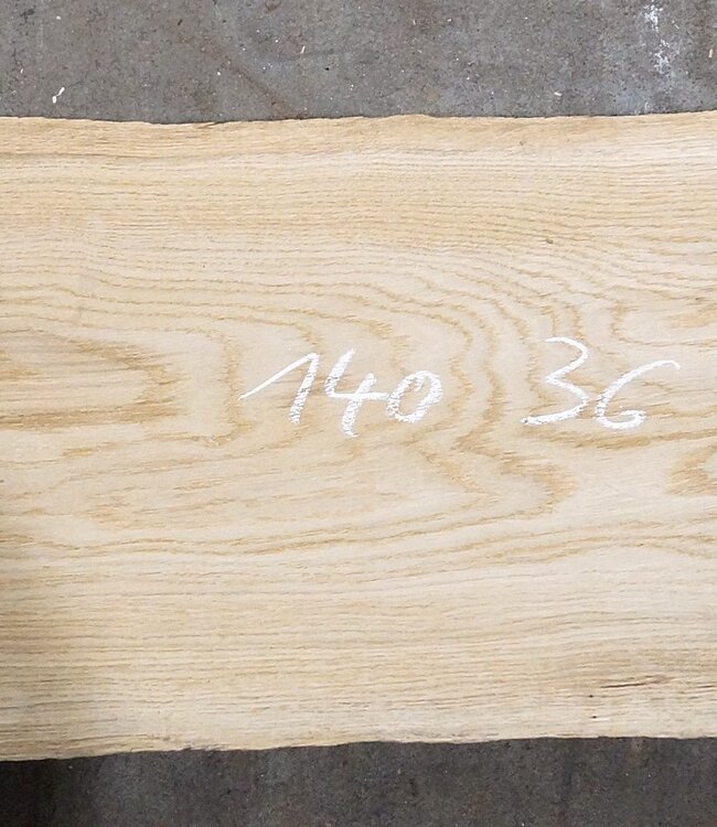 Oak table top, approx. 1400(1600) x 360(420) x 55 mm, 13329