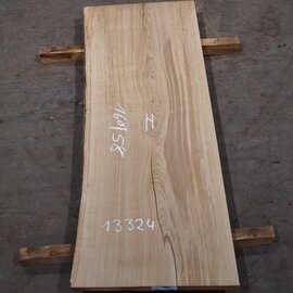 Oak table top, approx. 1600 x 580(610) x 55 mm, 13324