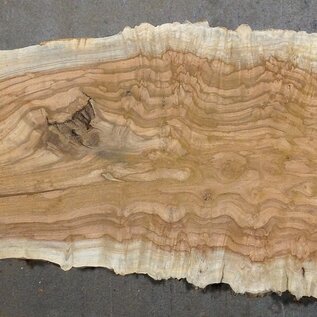 Amboyna burl board, approx. 2800 x 370 x 45 mm, 13312