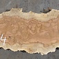 Amboyna burl board, approx. 2500(2800) x 330 x 45 mm, 13310