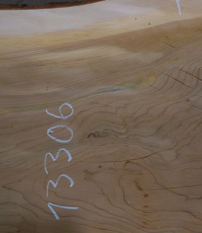 Lebanon Cedar table top, approx. 3100 x 960 x 75 mm, 13306