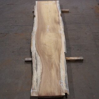 Iroko table top, approx. 3100 x 620 x 65 mm, 13296