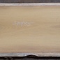 Iroko table top, approx. 3100 x 850 x 65 mm, 13295