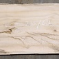 Ash fiddleback table top, approx. 2350 x 690 x 55 mm, 13283