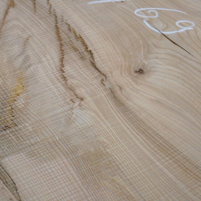 Esche Riegel Tischplatte, ca. 2350 x 690 x 55 mm, 13283