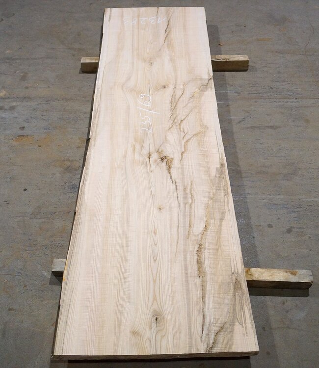 Esche Riegel Tischplatte, ca. 2350 x 690 x 55 mm, 13283