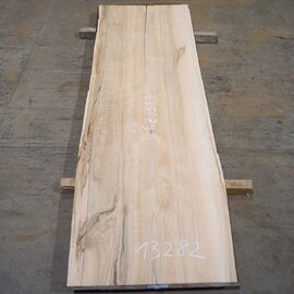 Ash fiddleback table top, approx. 2350 x 790 x 55 mm, 13282