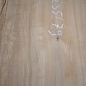 Ash fiddleback table top, approx. 2350 x 790 x 55 mm, 13282