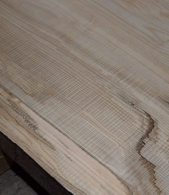 Esche Riegel Tischplatte, ca. 2350 x 790 x 55 mm, 13282