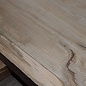 Ash fiddleback table top, approx. 2350 x 790 x 55 mm, 13282