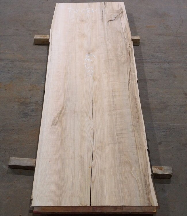 Esche Riegel Tischplatte, ca. 2350 x 790 x 55 mm, 13282