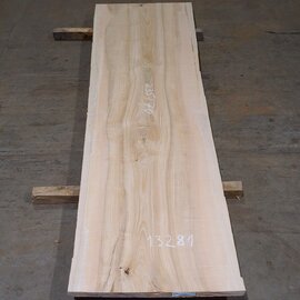 Ash fiddleback table top, approx. 2350 x 700 x 55 mm, 13281