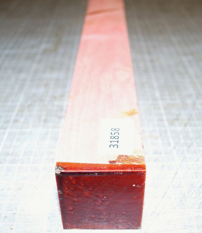 Pink Ivory Kantel, ca. 50 x 50 x 500 mm, ca. 1,6 kg