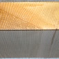Ash fiddleback, approx. 250 x 245 x 62 mm, 2,2 kg