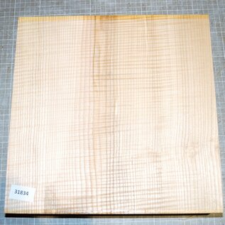 Ash fiddleback, approx. 330 x 330 x 61 mm, 4,4 kg