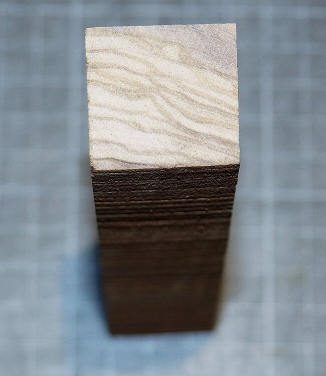 Olive Schreiber Rohling, ca. 25 x 25 x 145mm, 0,1 kg