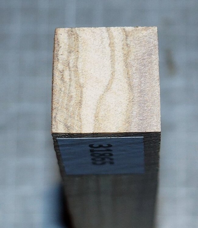 Olive Schreiber Rohling, ca. 25 x 25 x 145mm, 0,1 kg