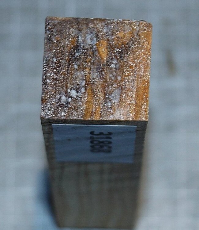 Olive Schreiber Rohling, ca. 25 x 25 x 145mm, 0,1 kg