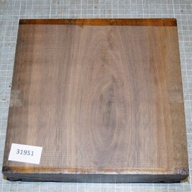 Black Walnut, approx. 220 x 220 x 46mm, 1,4kg