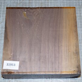 Black Walnut, ca. 190 x 190 x 49mm, 1,2kg
