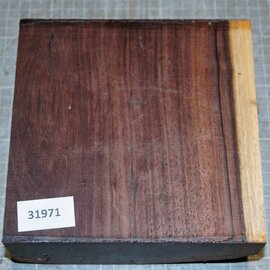 East-Indian Rosewood, approx. 175 x 175 x 72mm, 1,6kg