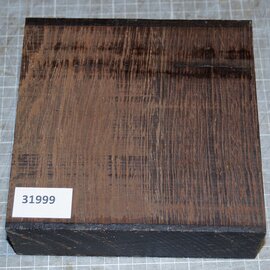 Wenge, ca. 170 x 165 x 52mm, 1,4kg